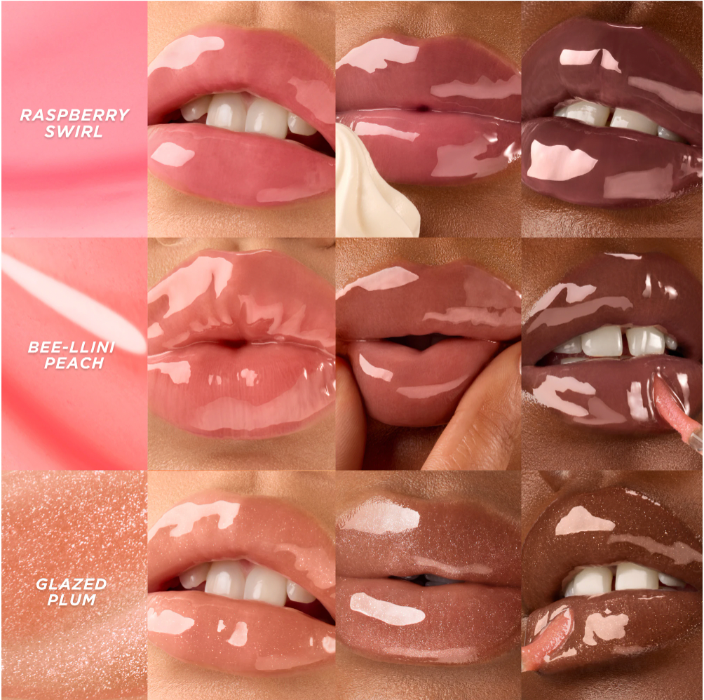 Honey Infused Hydrating Lip Oil - Gisou (Tono Beellini Peach)