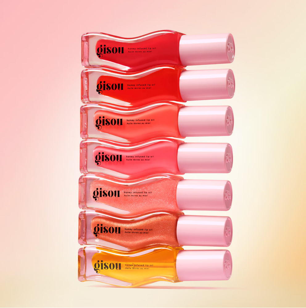 Honey Infused Hydrating Lip Oil - Gisou (Tono Beellini Peach)