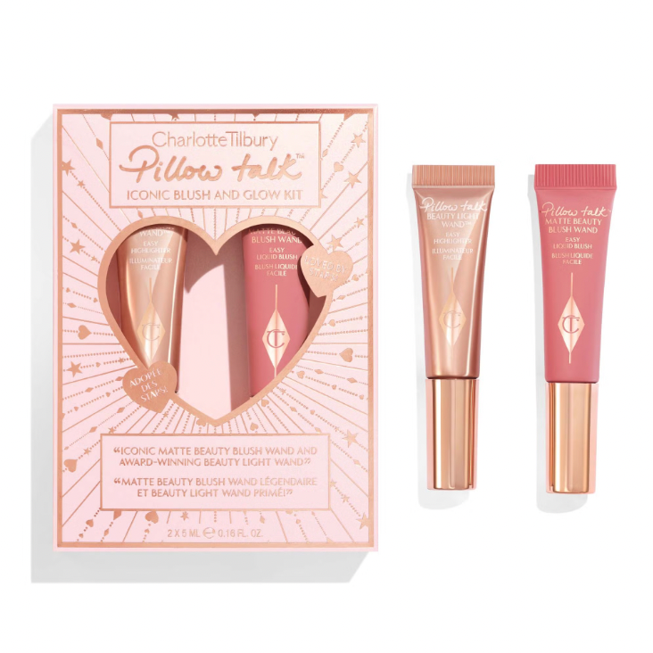 Charlotte Tilbury Pillow Talk Iconic Blush and Glow Kit