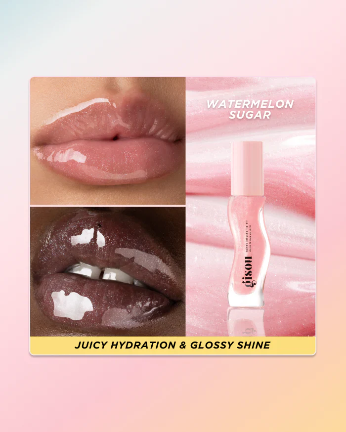 Honey Infused Hydrating Lip Oil - Gisou