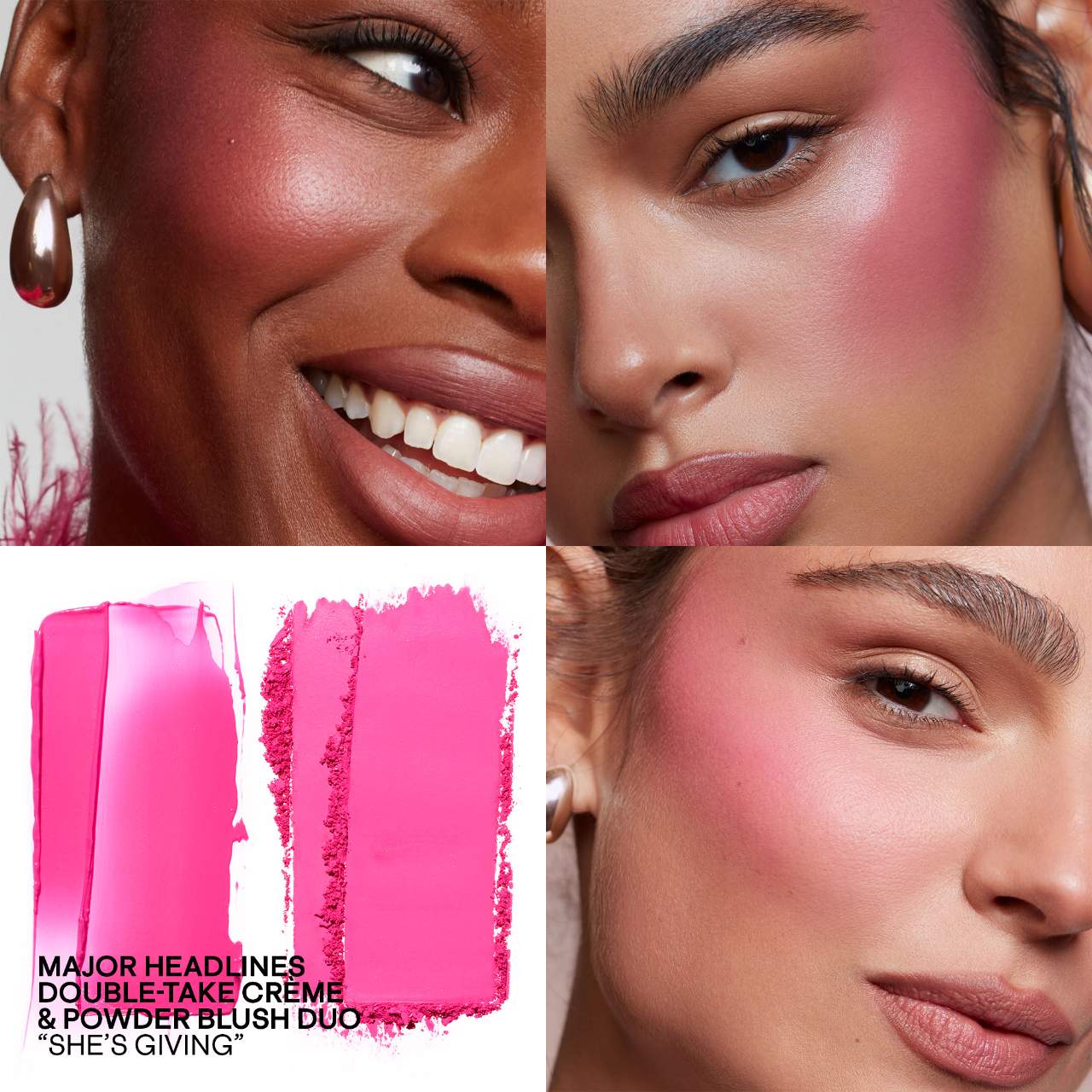 Major Headlines Double-Take Crème & Powder Blush - Patrick TA