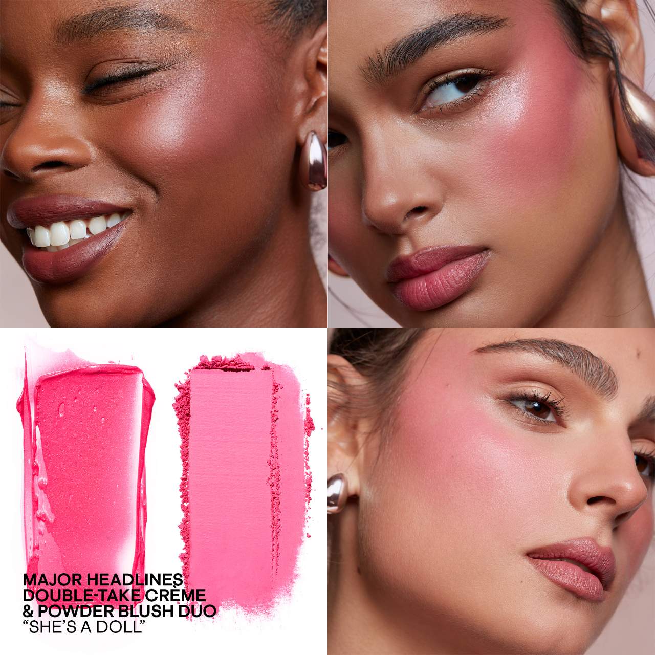 Major Headlines Double-Take Crème & Powder Blush - Patrick TA
