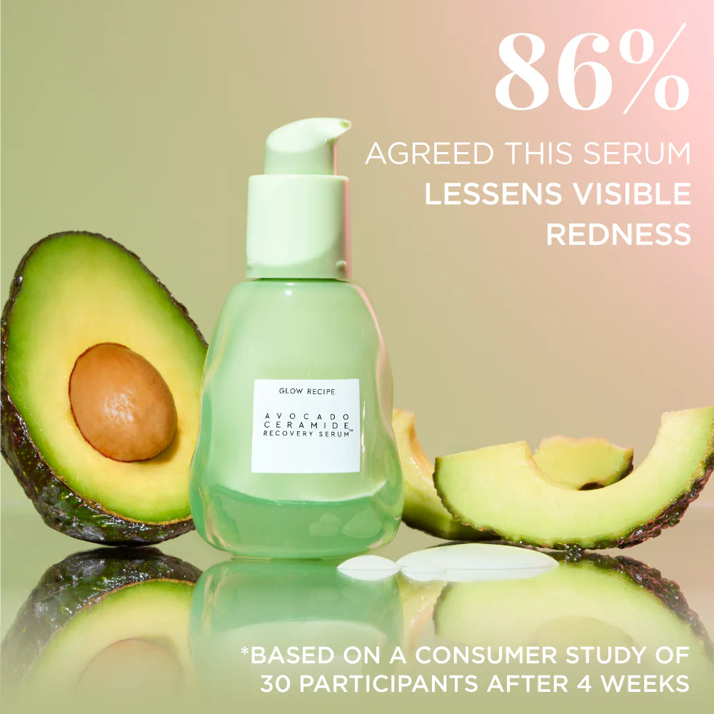 Suero calmante para la barrera cutánea con ceramidas y aguacate - Glow Recipe
