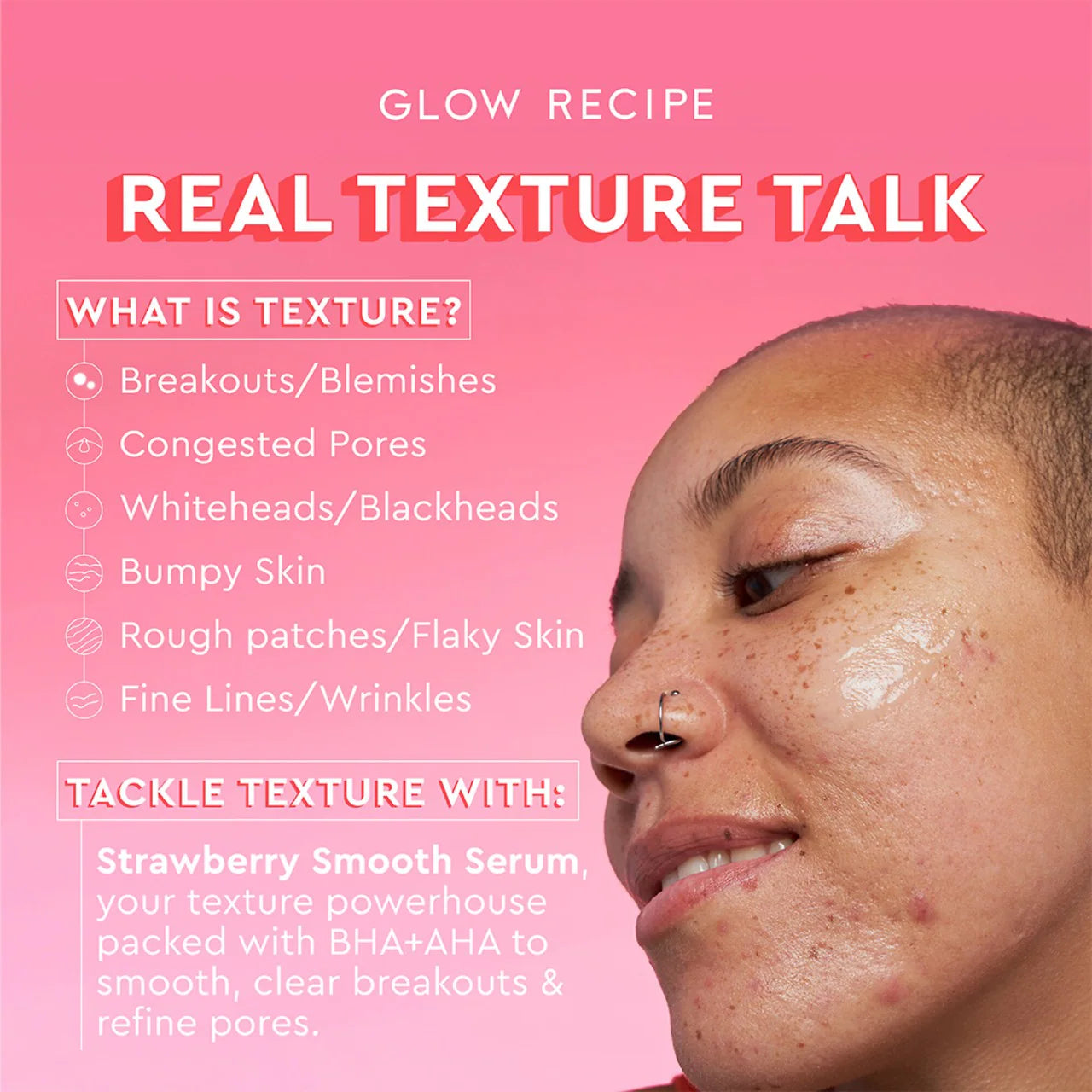 Suero de ácido salicílico BHA + AHA - Glow Recipe