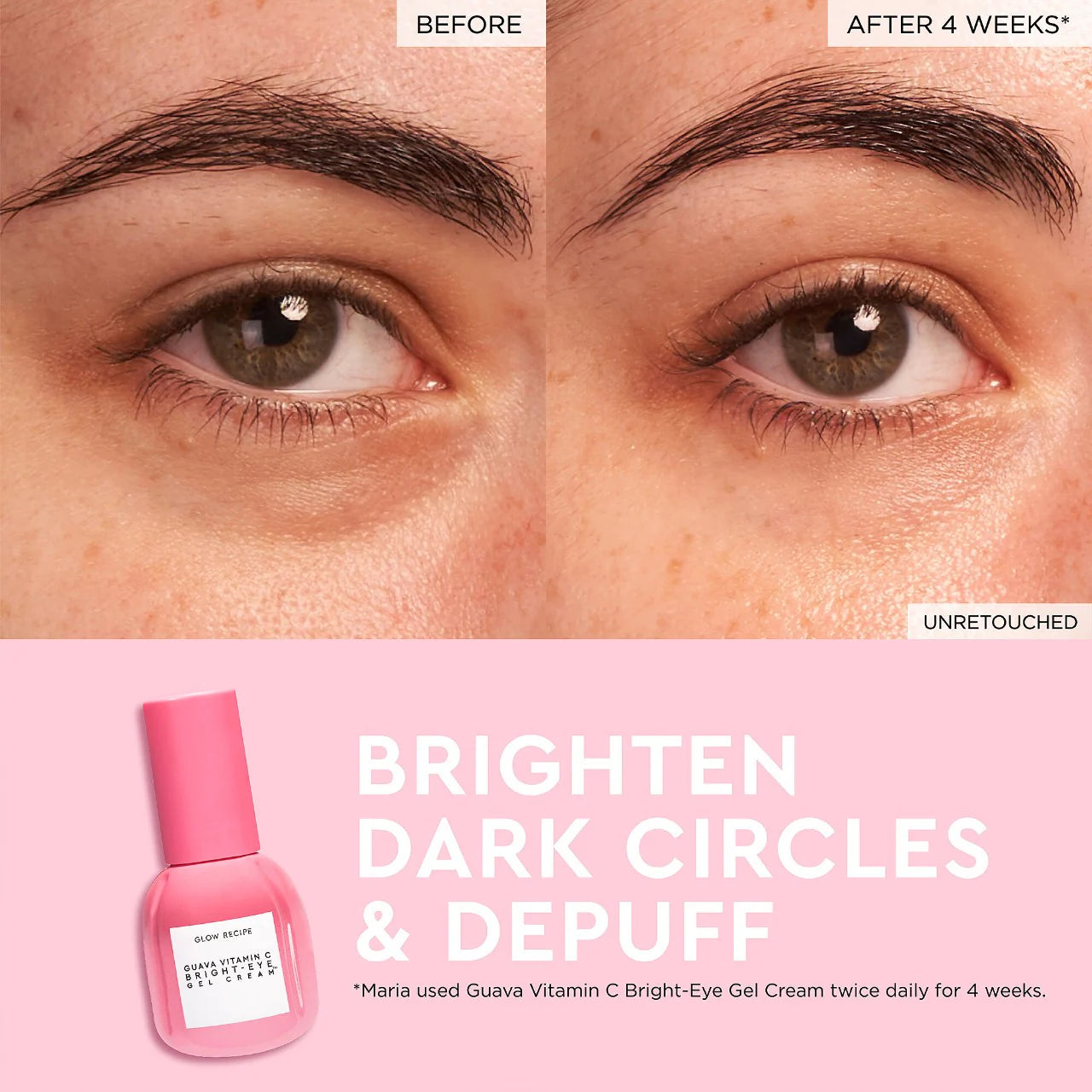 Crema en gel iluminadora para ojos con vitamina C y Guayaba - Glow Recipe