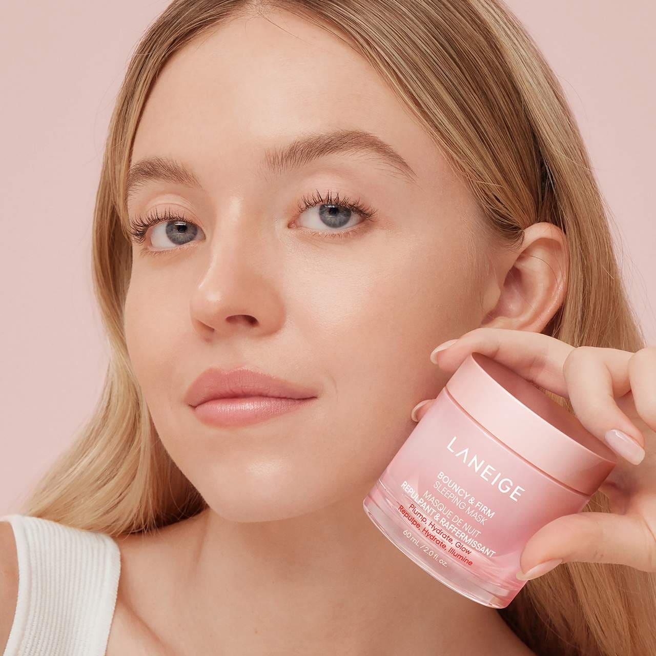 Bouncy + Firm Radiance Boosting Sleeping Mask with Peony Collagen Complex - Laneige
