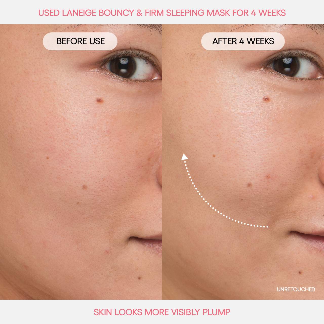 Bouncy + Firm Radiance Boosting Sleeping Mask with Peony Collagen Complex - Laneige