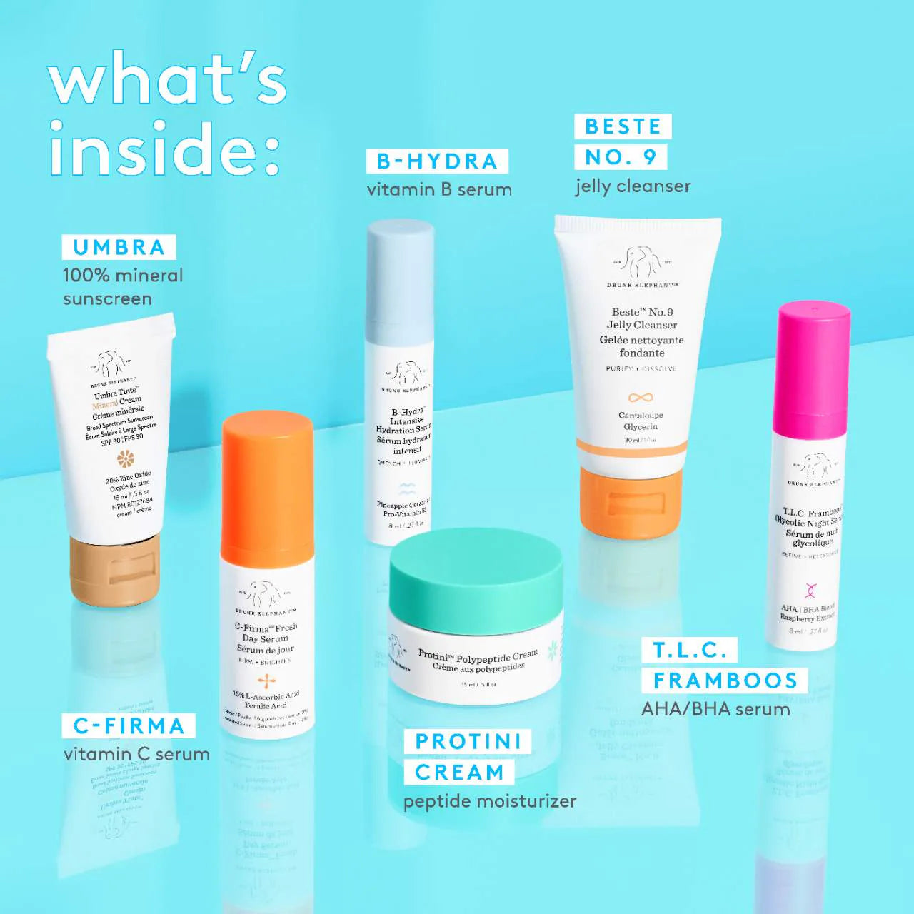 The Littles™ Travel Skincare Set - Drunk Elephant