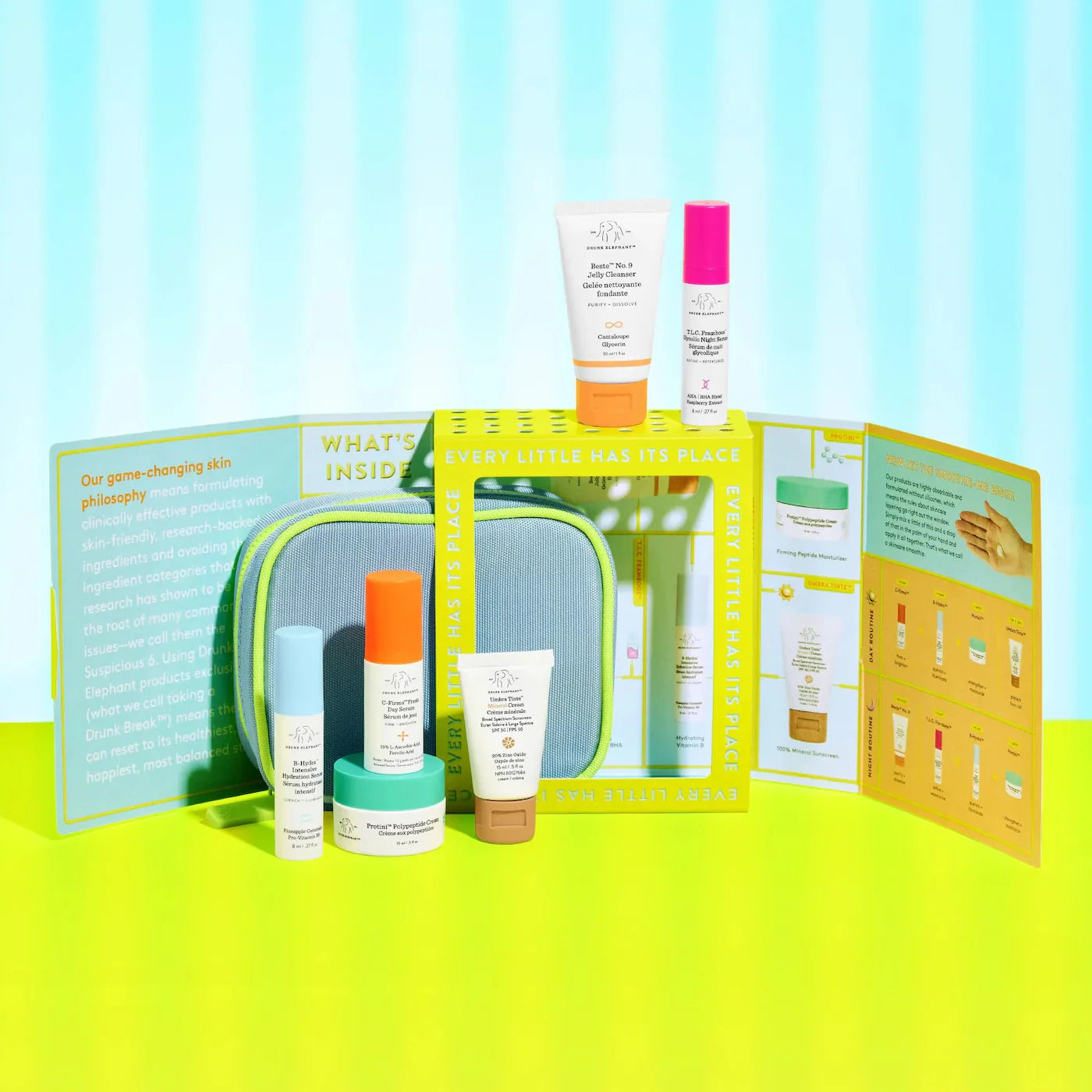 The Littles™ Travel Skincare Set - Drunk Elephant