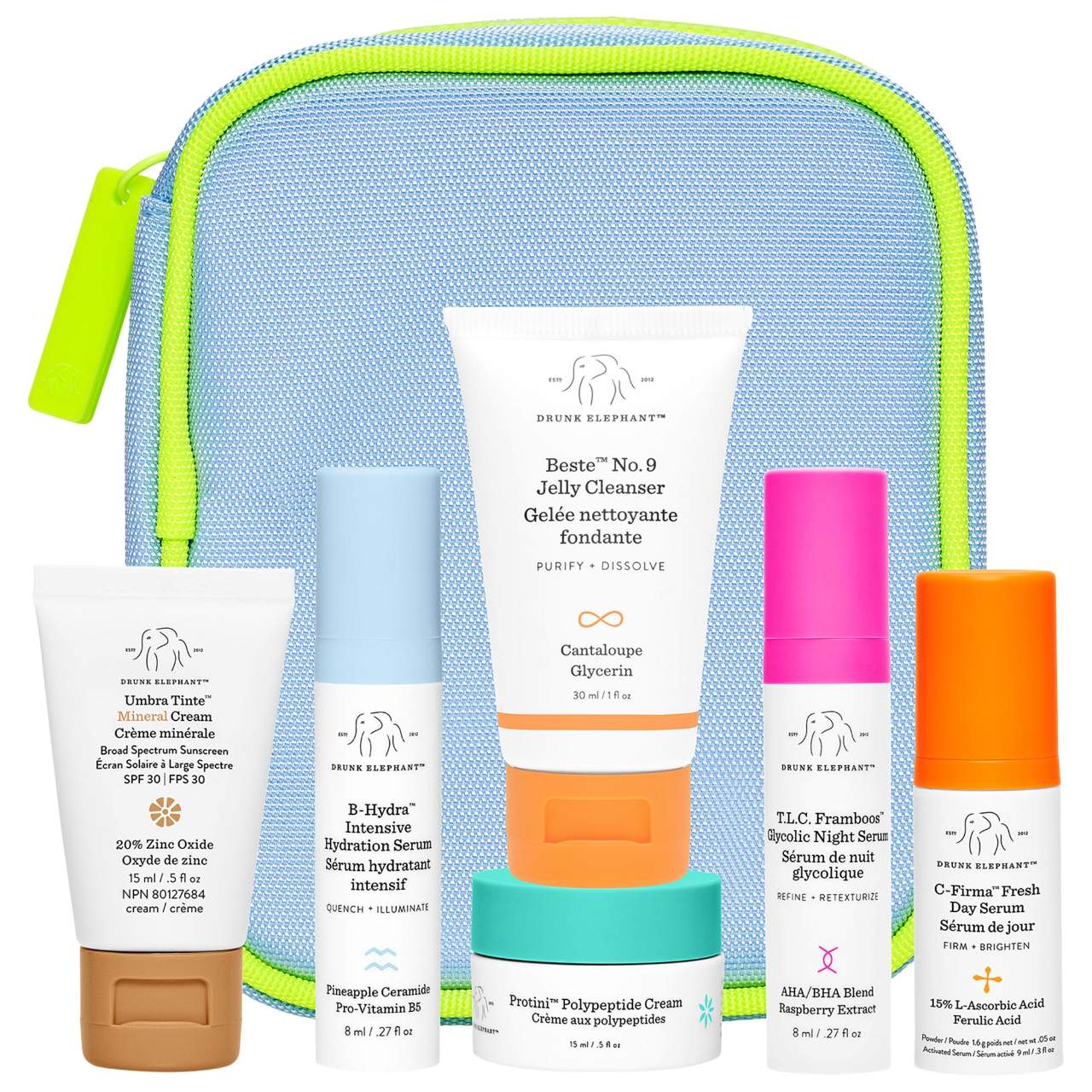 The Littles™ Travel Skincare Set - Drunk Elephant