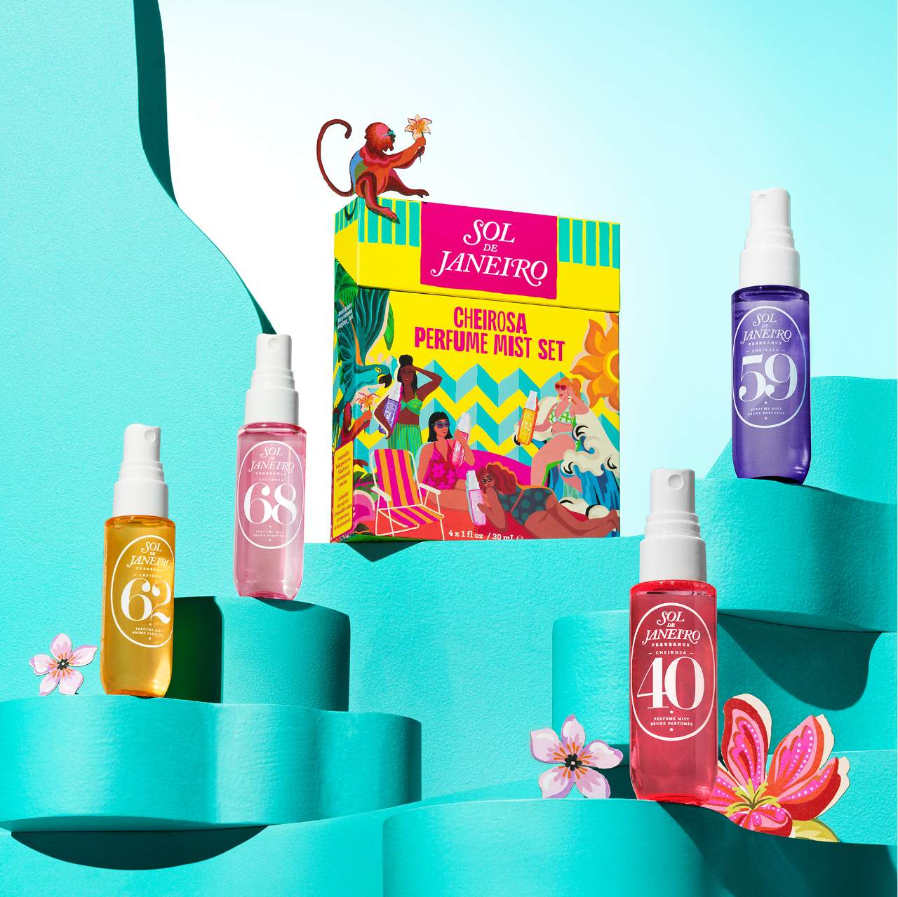 Cheirosa Perfume Travel Set – Sol de Janeiro