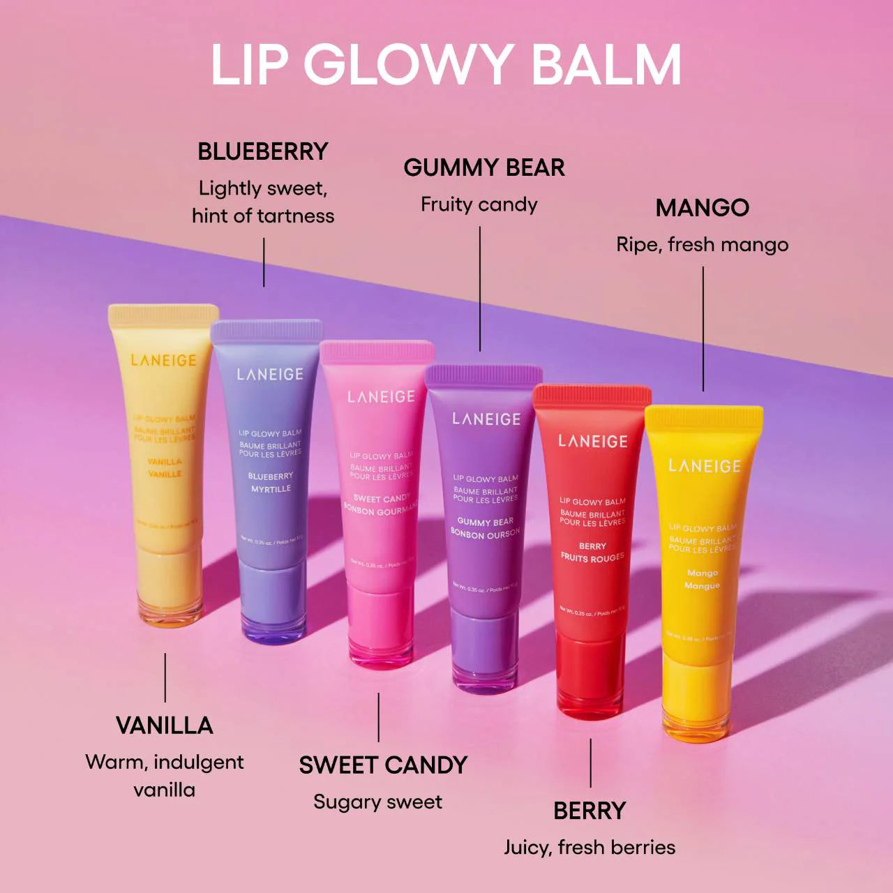Mini Lip Glowy Balm Set - LANEIGE