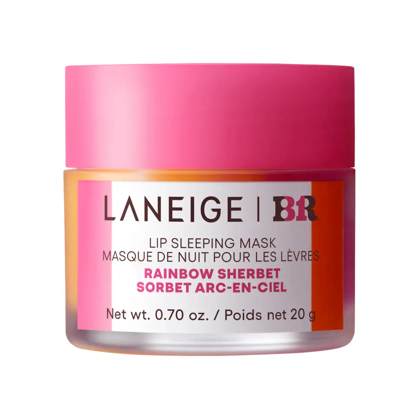 Laneige Lip Sleeping Mask – Edición Baskin Robbins Rainbow Sherbet